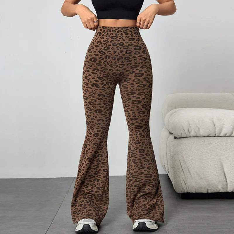 Women Leopard Yoga Leggings