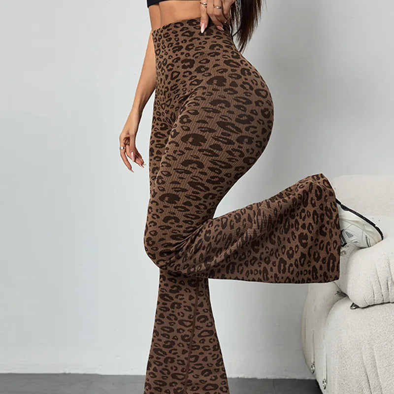 Women Leopard Yoga Leggings